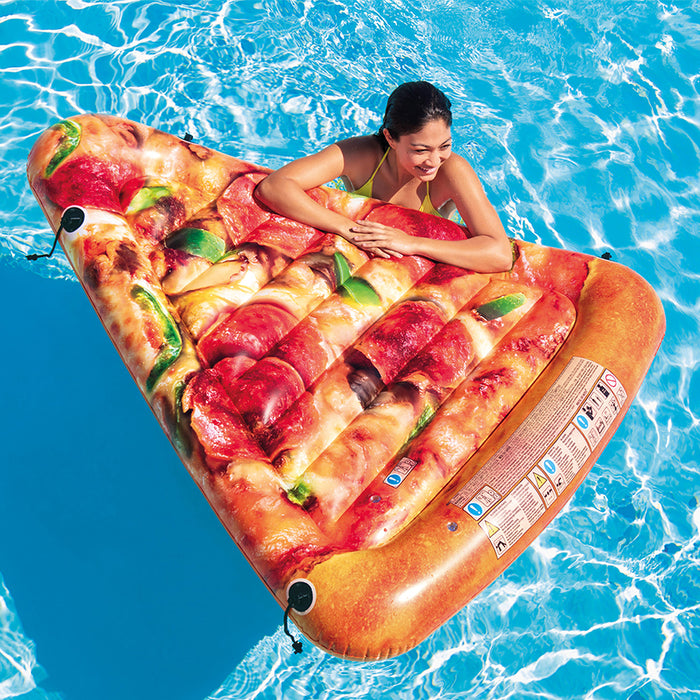 Pizza Slice Inflatable Pool Float for Summer Fun