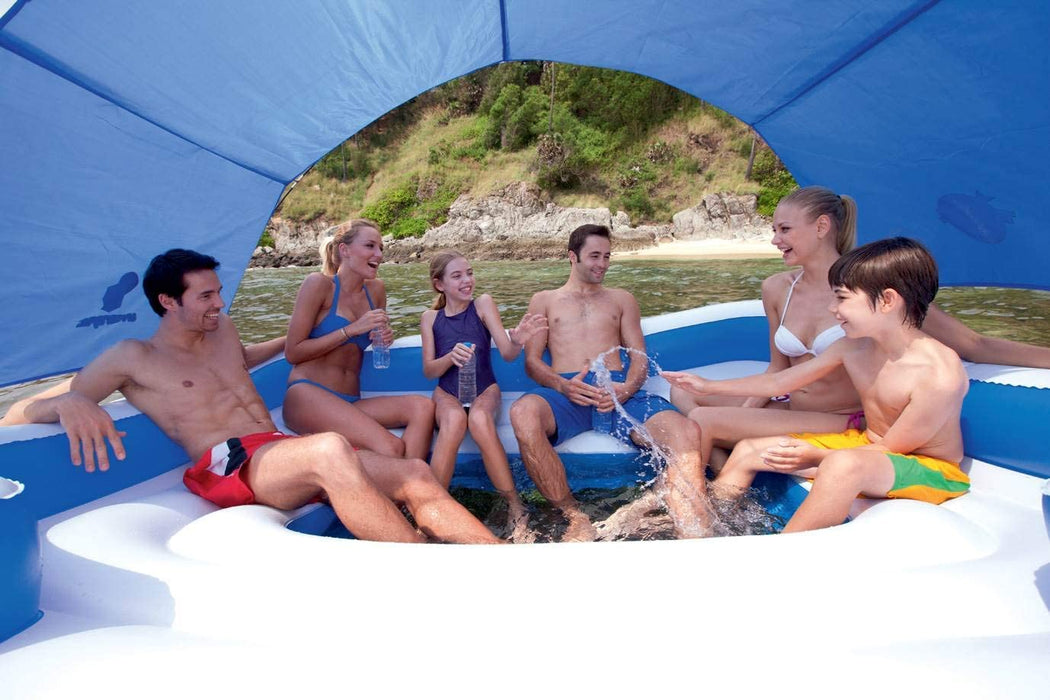 Bestway Hydro Force Floating Island Raft - A Luxurious Way to Lounge on the Water