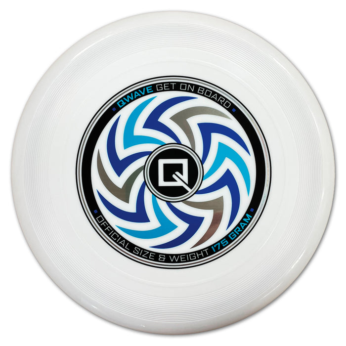 Qwave 175g Frisbee Flying Disc | Perfect for Disc Golf, Frisbee Golf, Ultimate Frisbee |