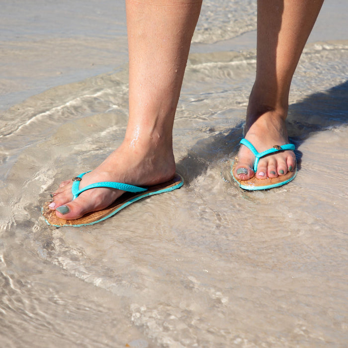 Qwave Ladies' Medallion Sandals.