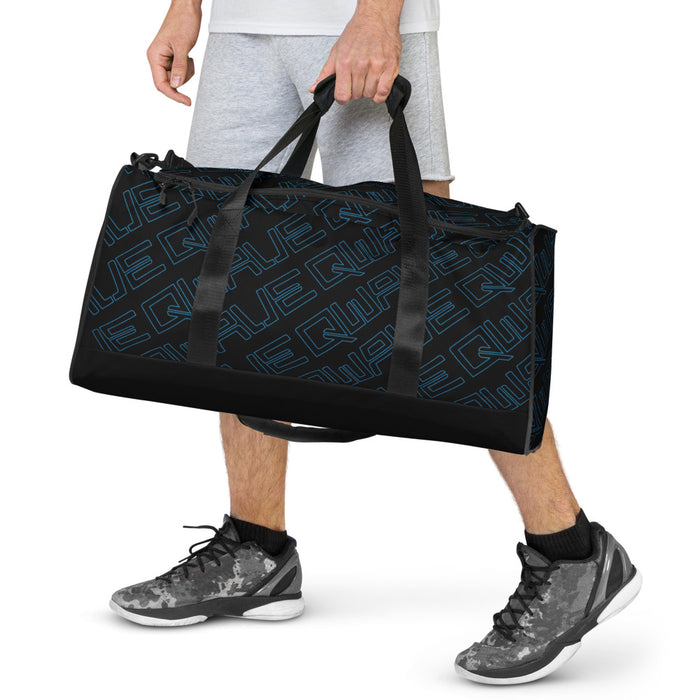 Qwave Black Duffel Bag