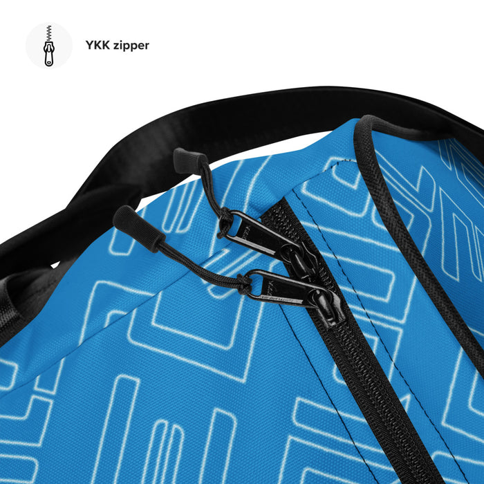 Qwave Blue Duffel Bag