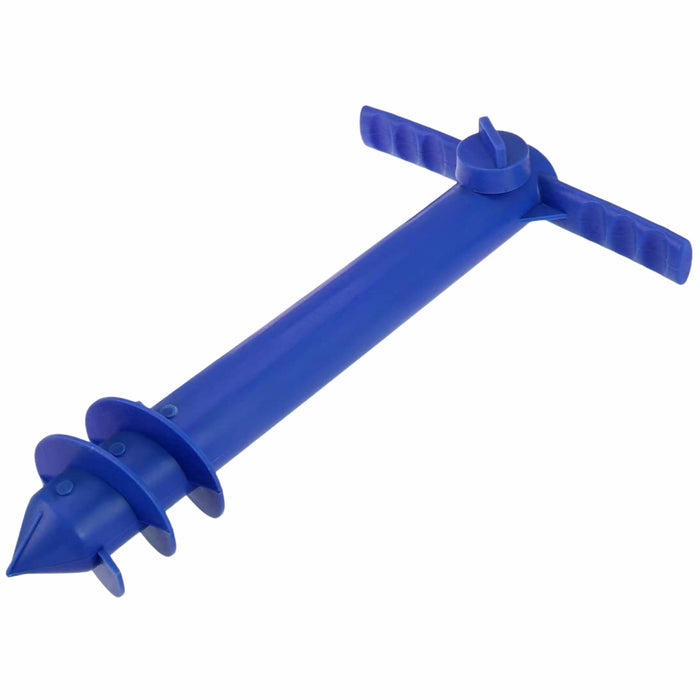 Bluewater Beach Umbrella Sand Anchor, One Size Fits All, Safe Stand for Strong Winds