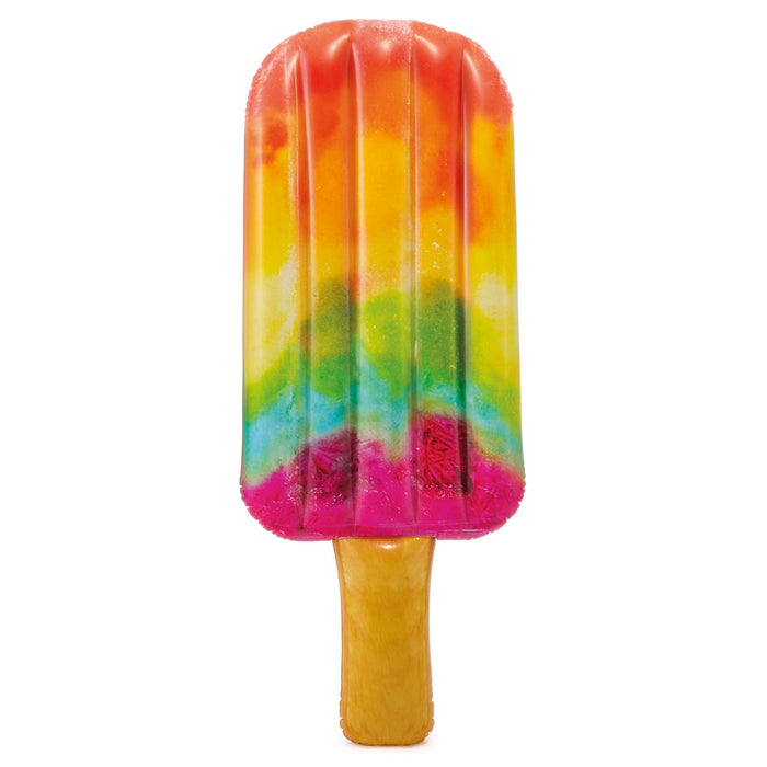 Rainbow Popsicle Float.