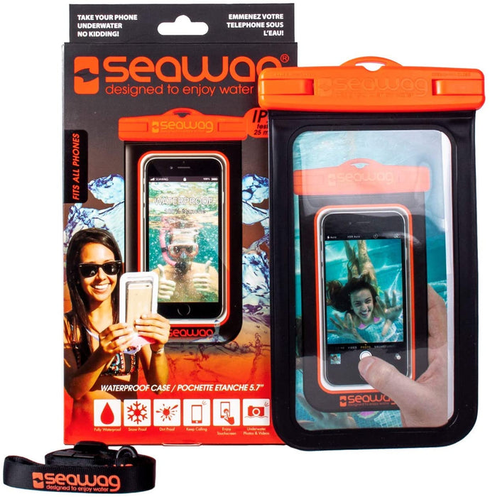 Seawag Waterproof Case For Smartphone Black/Pink