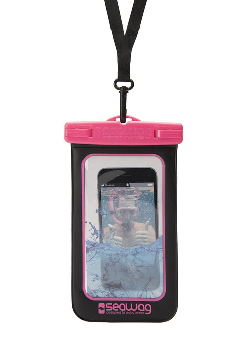 Seawag Waterproof Case For Smartphone Black/Pink