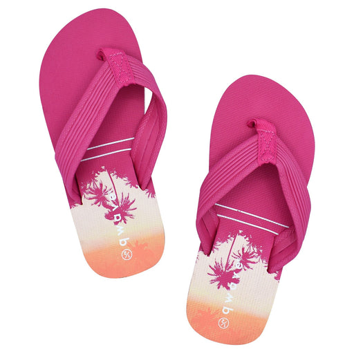 Qwave Youth Palm Tree Flip-Flop.